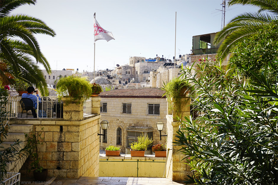 Hoteltipp Jerusalem Austrian Hospice Eingangsbereich
