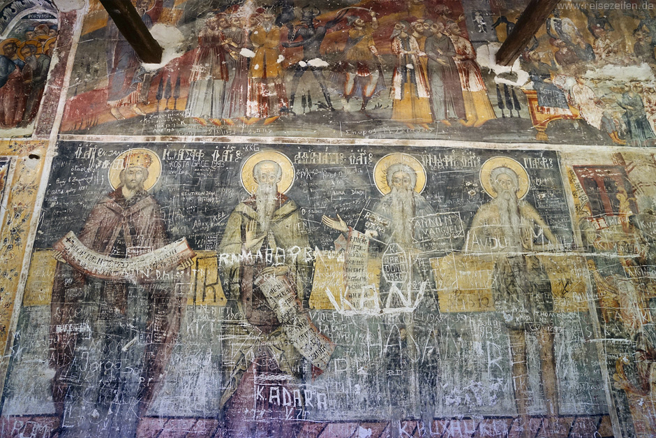 Albanien_Malereien orthodoxe Kirche - Reisen - Reiseberichte - Reisetipps