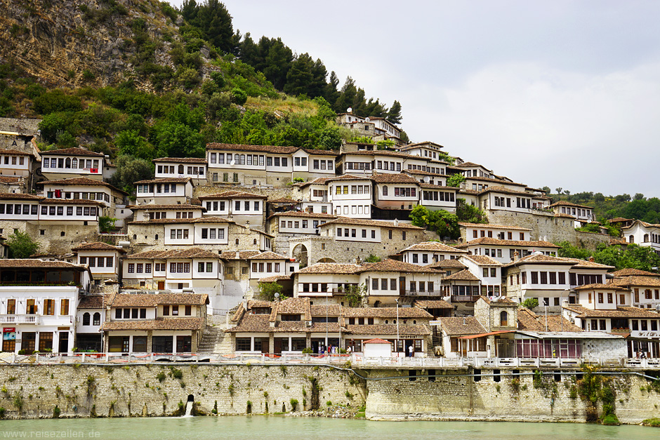 Albanien - Stadtansicht Berat - Reisen - Reisetipps - Reiseberichte